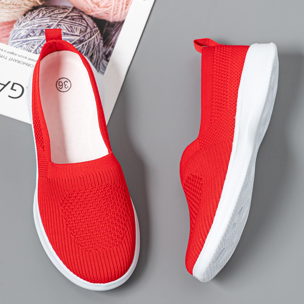 Women Shoes Skechers - Letnie buty damskie skarpetki z dzianiny
