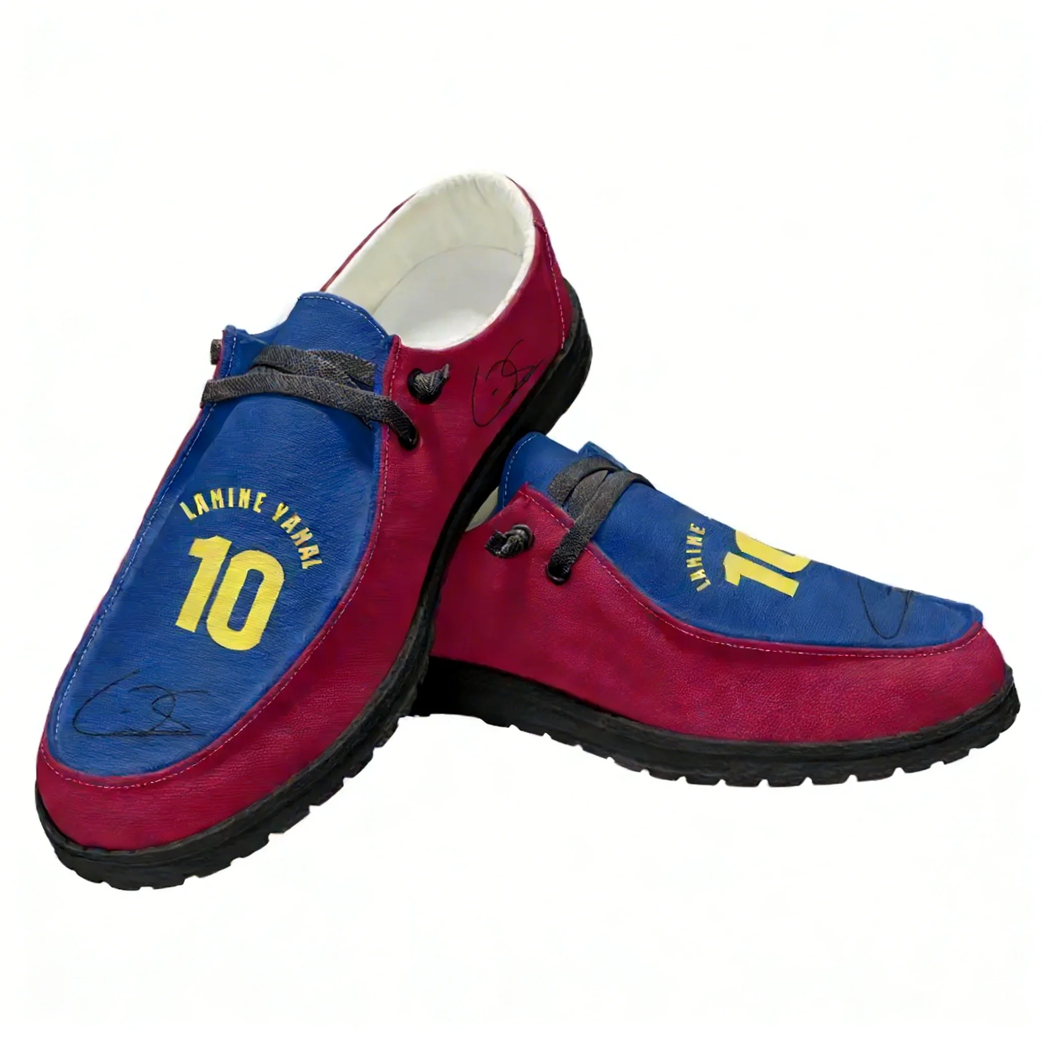 Women'S Shoes Loafers Black - Yamal No.10 Mokasyny Męskie Damskie Młodzieżowe