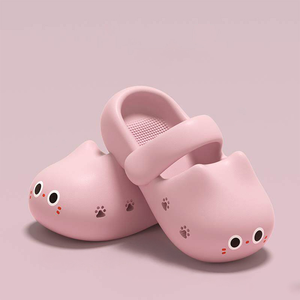 Women'S Shoes Cloud - Urocze kapcie w kształcie kota dla