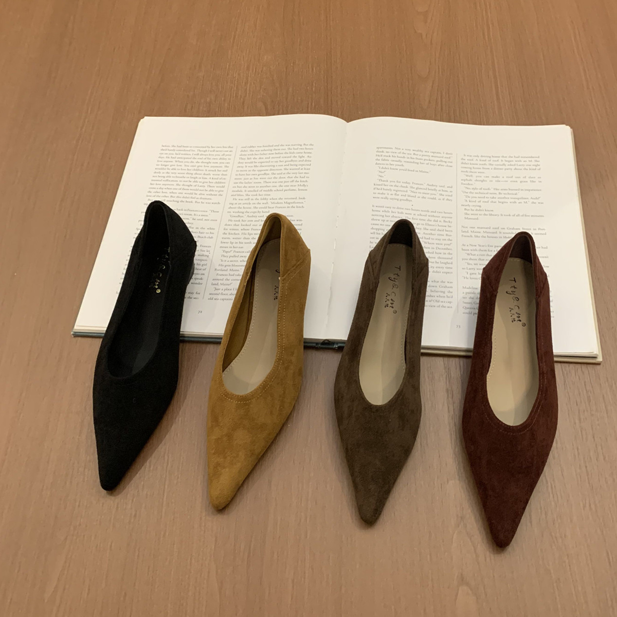 Women Shoes Brands - Bailamos Wiosenne Nowe Damskie Baleriny Modne