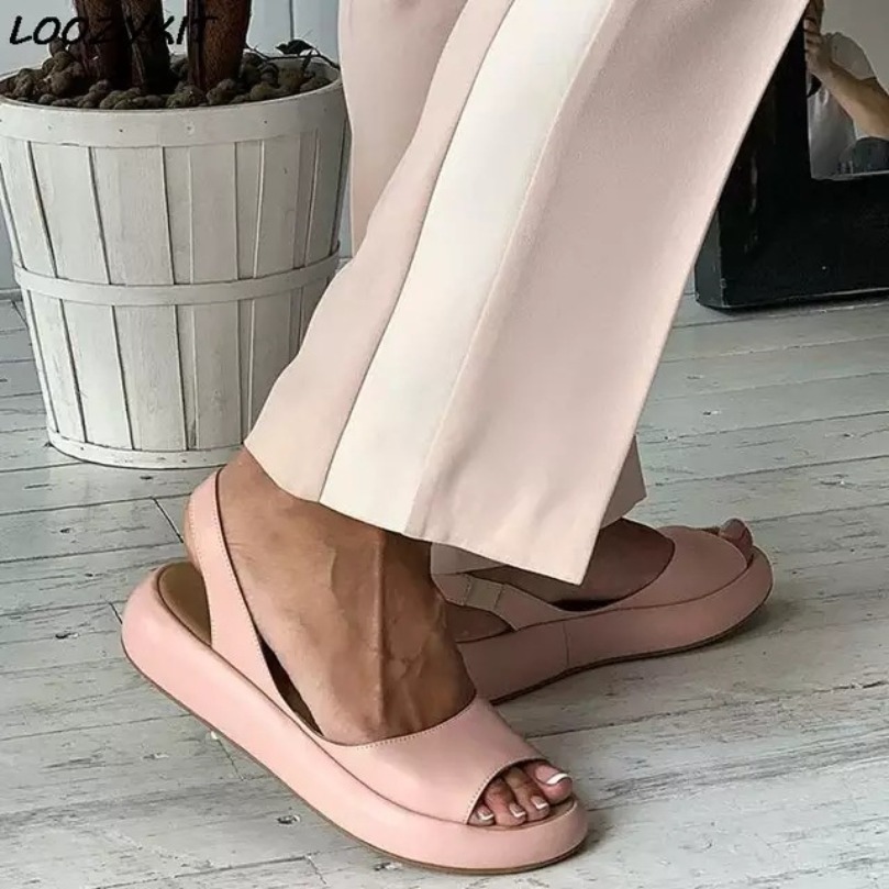 Women'S Shoes Cloud - Płaskie sandały damskie klapki chodaki plażowe
