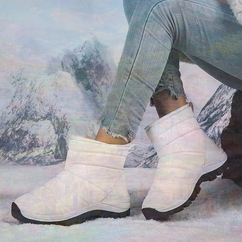 Women Shoes Types Name - Antypoślizgowe termo starsze tenisowe damskie buty