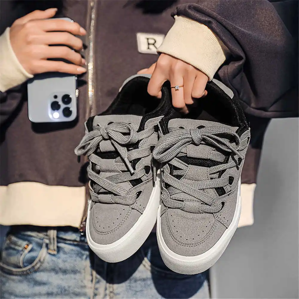 Women Shoes Types Name - Ze sznurowaniem Hiphopowe damskie buty szkolne