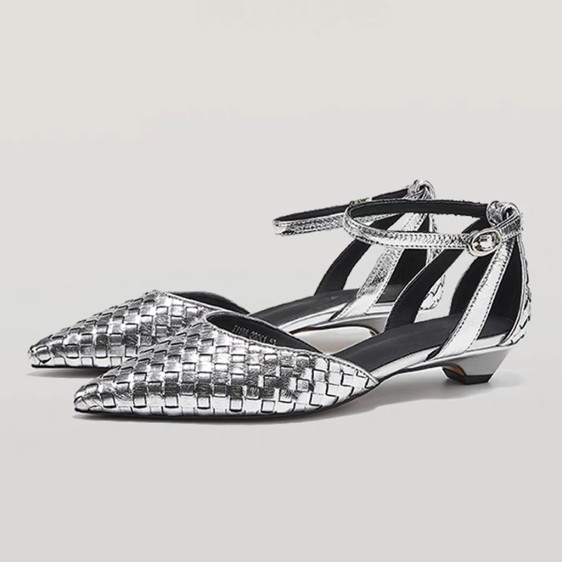 Women Shoes Brands - Szpiczaste Czółenka Damskie Eleganckie Sandały Buty
