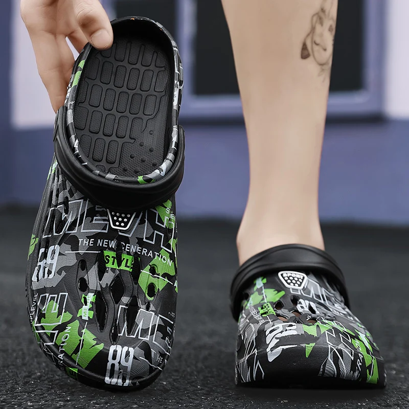 Duże Rozmiary Nowe Męskie Kapc – Croc Style Clog recenzja i cena