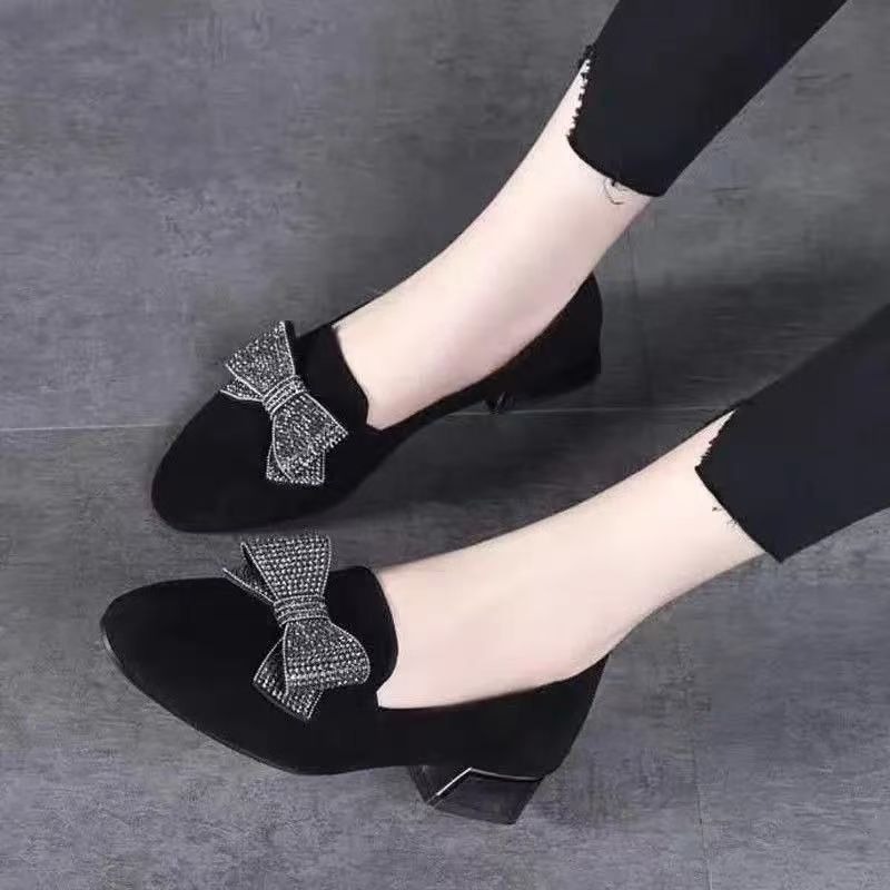 Czarne modne damskie mokasyny  – Women'S Shoes Loafers Black recenzja i cena