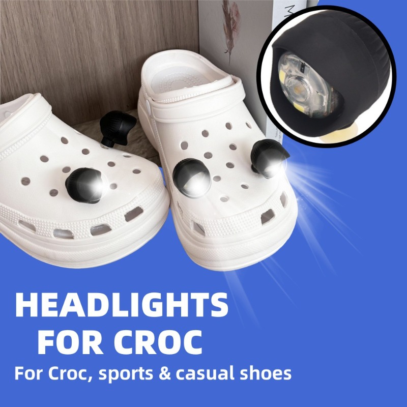 2/4/8 szt. Wodoodporne lampki  – Croc Style Clog recenzja i cena