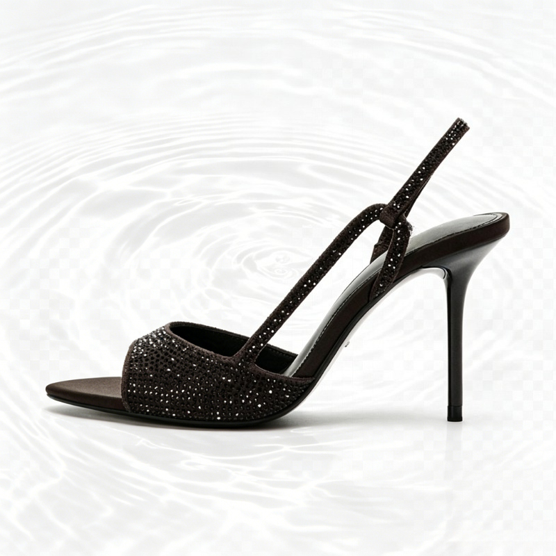 Kryształowe zdobienia, sandały – Women Shoes Brands recenzja i cena