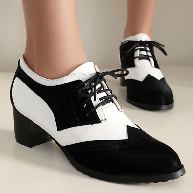 Słodkie damskie czółenka na ni – Women'S Shoes Loafers Black recenzja i cena