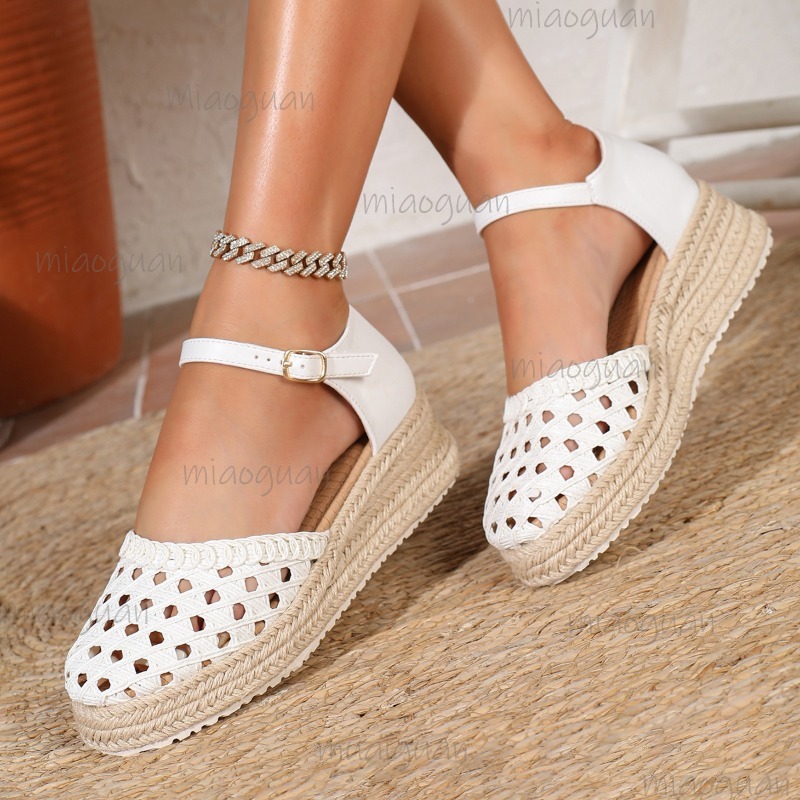 Damskie espadryle na koturnie  – Espadrille Wedge Shoes recenzja i cena