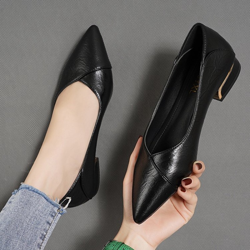Nowe damskie skórzane buty na  – Women Shoes Casual recenzja i cena