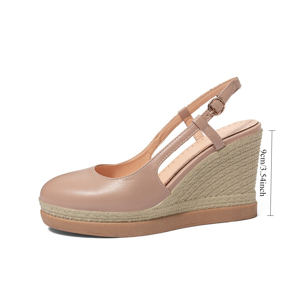 Damskie sandały na koturnie z  – Espadrille Wedge Shoes recenzja i cena