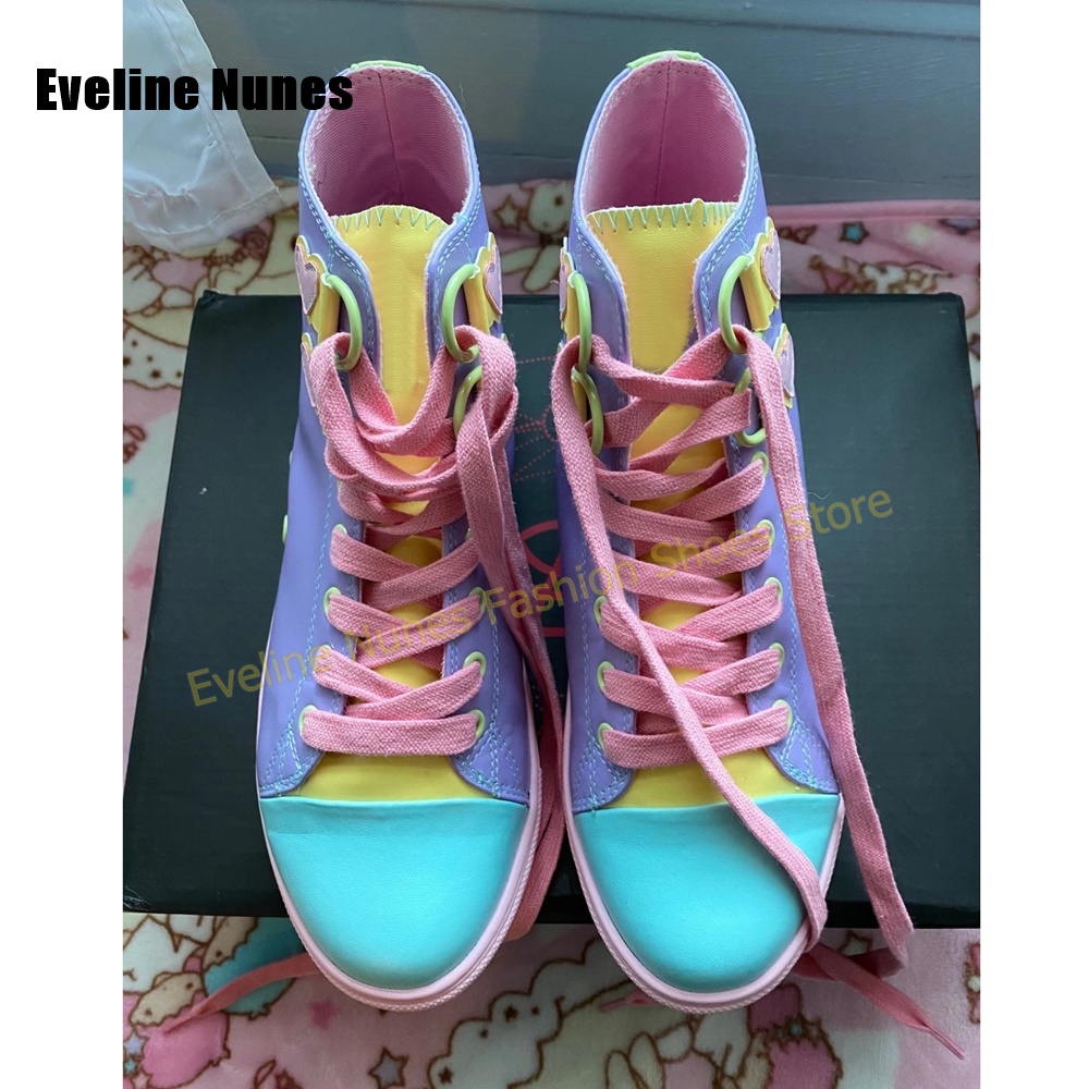 Słodkie sneakersy Y2K z wysoką – Women Shoes Casual recenzja i cena
