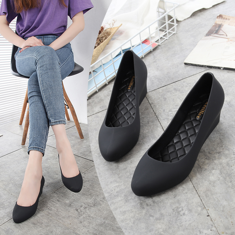 Damskie granatowe buty na kotu – Women'S Shoes Navy Blue recenzja i cena