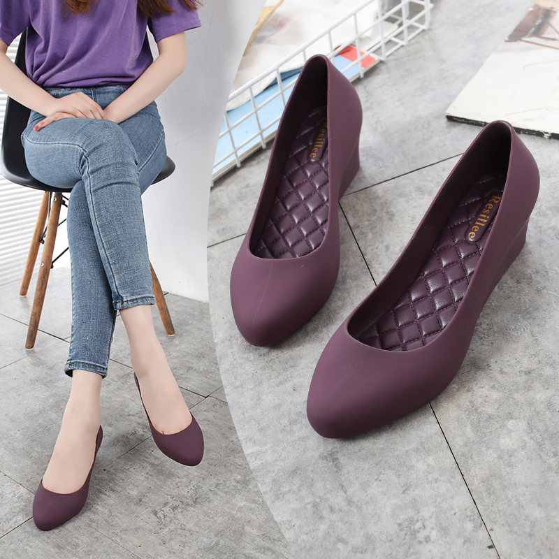 Damskie granatowe buty na kotu – Women'S Shoes Navy Blue recenzja i cena