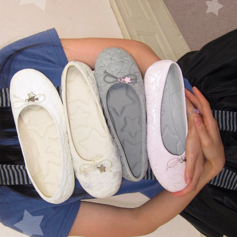 Baletki z kokardkami - Nowy st – Women Shoes Casual recenzja i cena