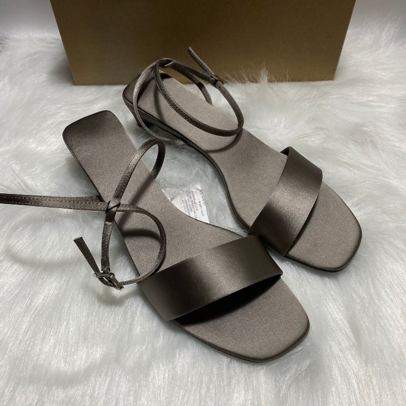 Luksusowe satynowe sandały dam – Women Shoes Brands recenzja i cena