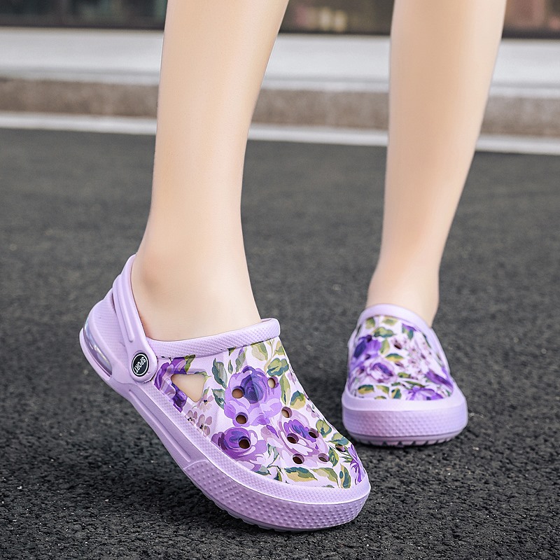 Letnie damskie kwiatowe Graffi – Croc Style Clog recenzja i cena