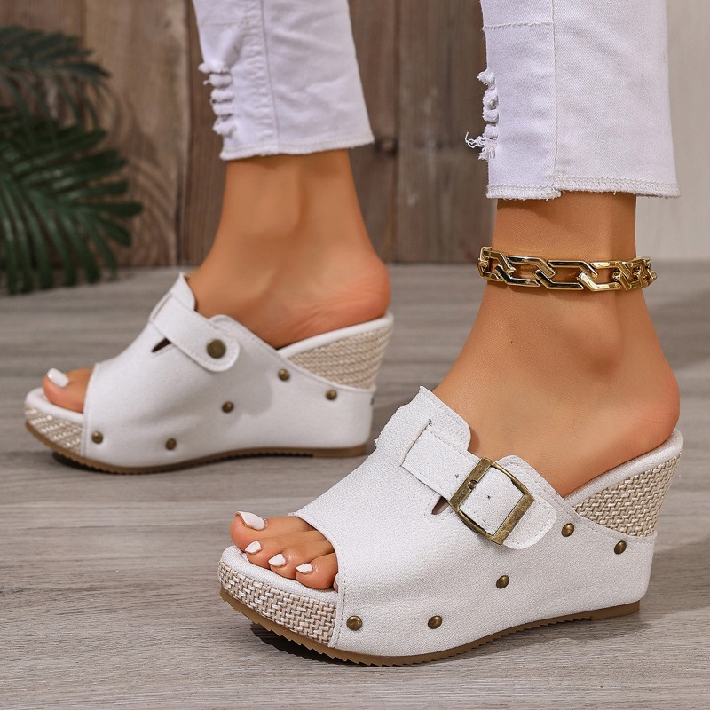 Letnie espadryle damskie na pl – Espadrille Wedge Shoes recenzja i cena