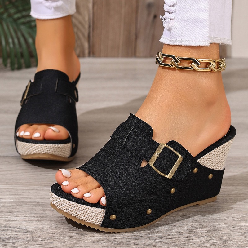 Letnie espadryle damskie na pl – Espadrille Wedge Shoes recenzja i cena