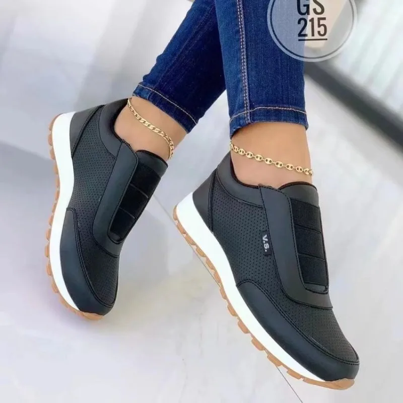 Damskie wsuwane sneakersy, odd – Women'S Shoes Navy Blue recenzja i cena