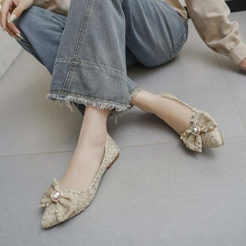 Płaskie, błyszczące buty damsk – Women Shoes Casual recenzja i cena