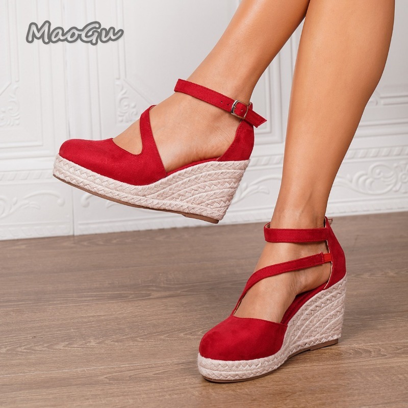 Espadryle damskie na koturnie, – Espadrille Wedge Shoes recenzja i cena