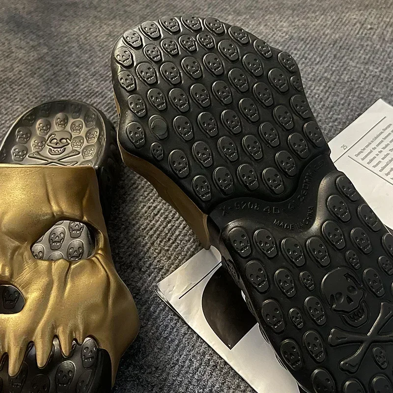 Letnie męskie klapki z czaszką – Women'S Shoes Cloud recenzja i cena