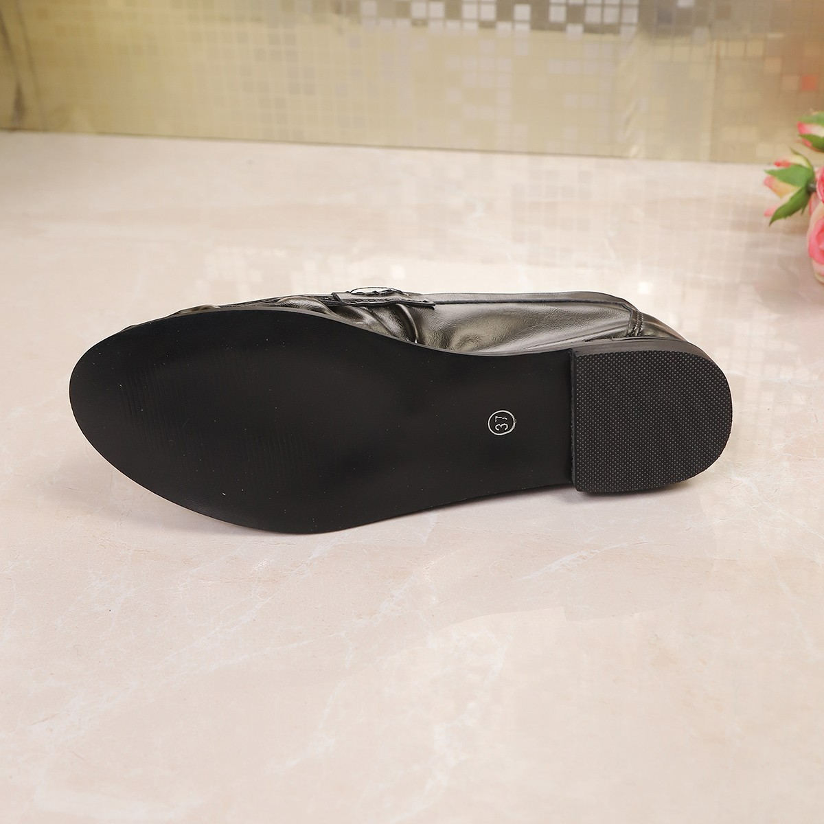 Czarne, letnie, brytyjskie bal – Women'S Shoes Loafers Black recenzja i cena